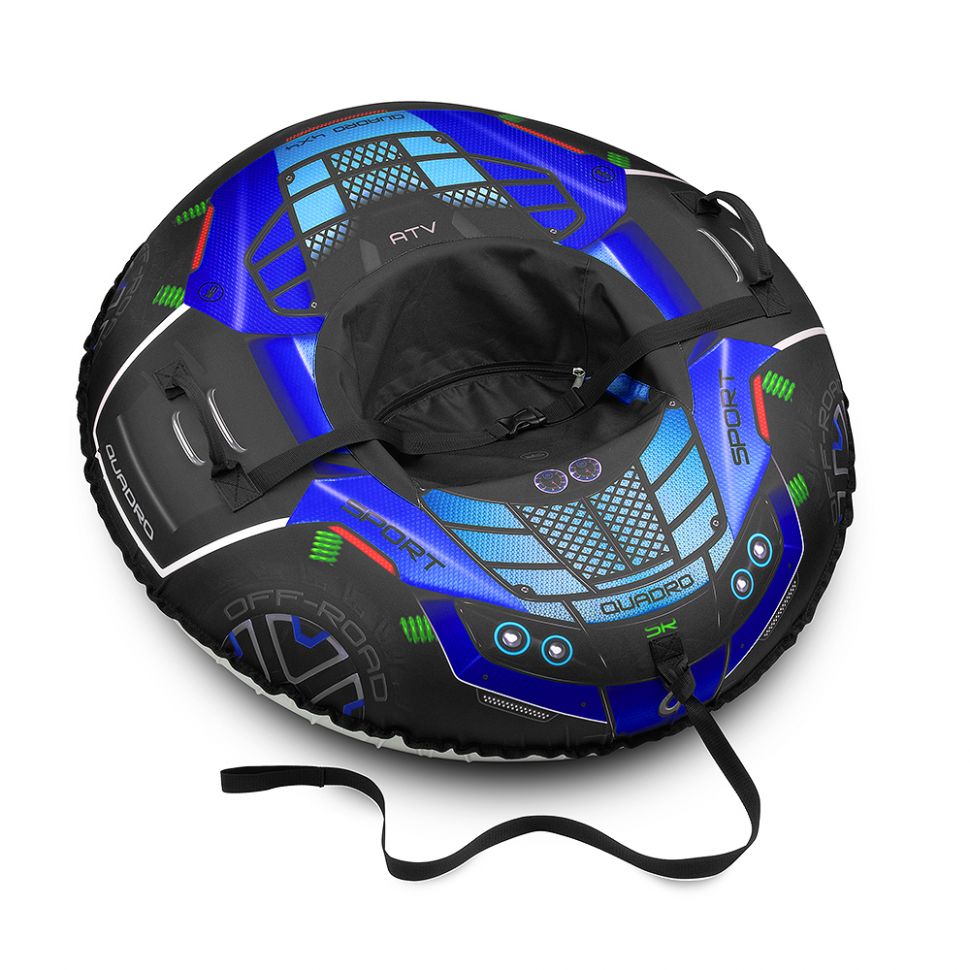 Тюбинг Small Rider Asteroid Quadro 4x4 (Квадроцикл) (синий) фото 1