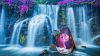 Мешок-Рюкзак-Подушка Dino Baby (голубой) фото 4